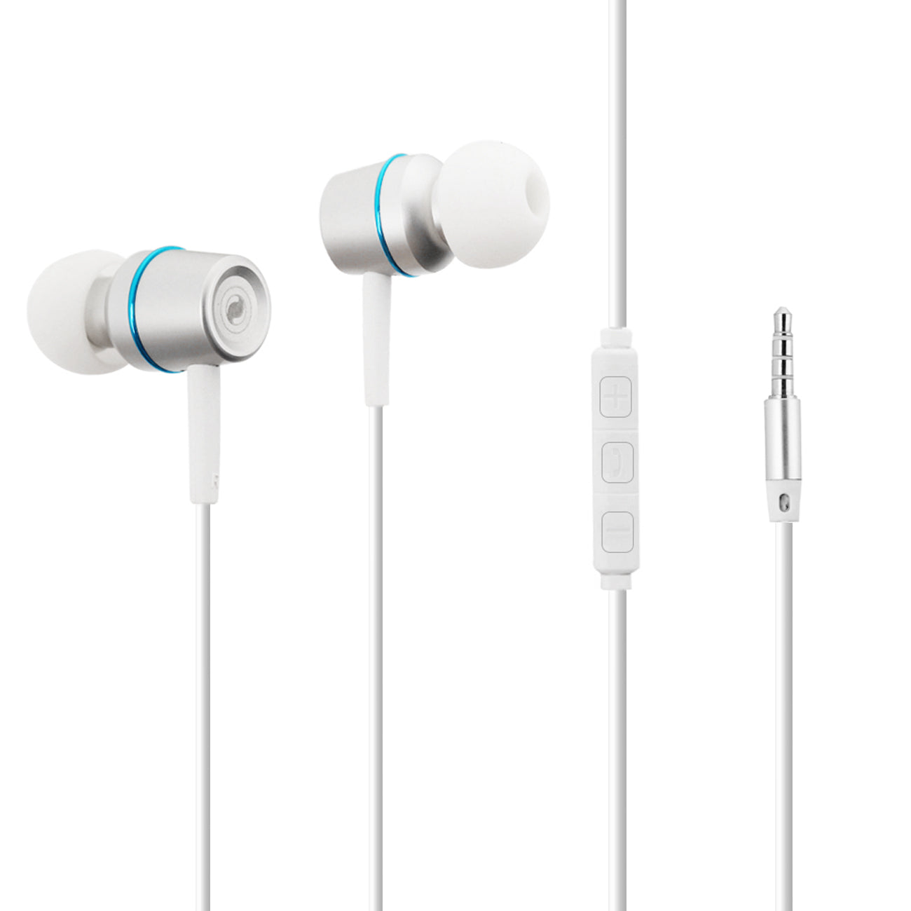 Earphones in Silver-HSM1300SL